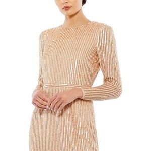 Mac Duggal Womens Embellished Cocktail Dress Style 93625 SIZE 6